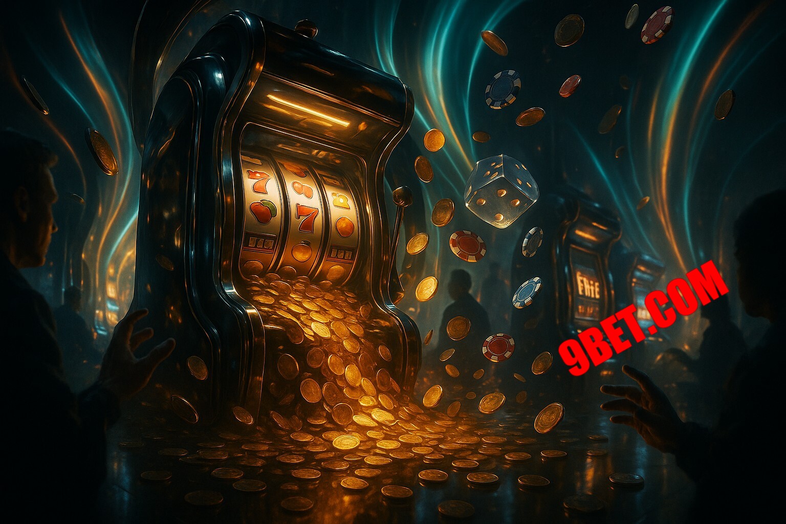 Diversos jogos de caça-níqueis